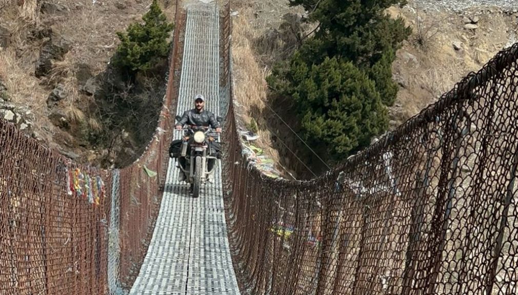 Enfield-Tour Nepal Extralarge himalaya, nepal, motorrad, motorradreisen, touren, gruppenreise, rundfahrten, enfield, preiswert, günstig, Kathmandu, Gorkha, Pokhara, Annapurna, Beni, Mugling, Bandipur, Tatopani, Muktinath, Baglung, Lumbini, Bardibas, Tansen, Terai, Chitwan, Bhaktapur,