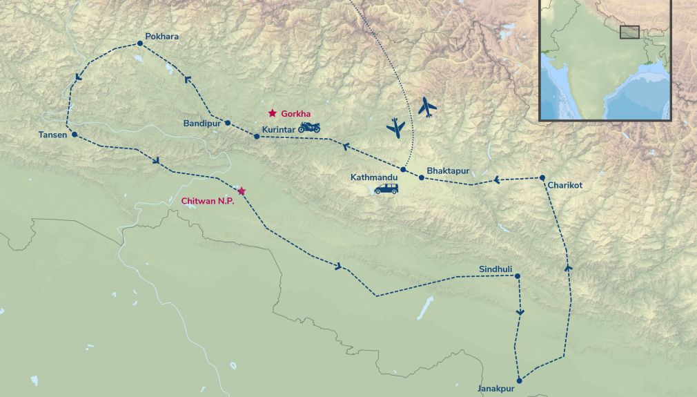 Enfield-Tour Nepal Magic Mountains