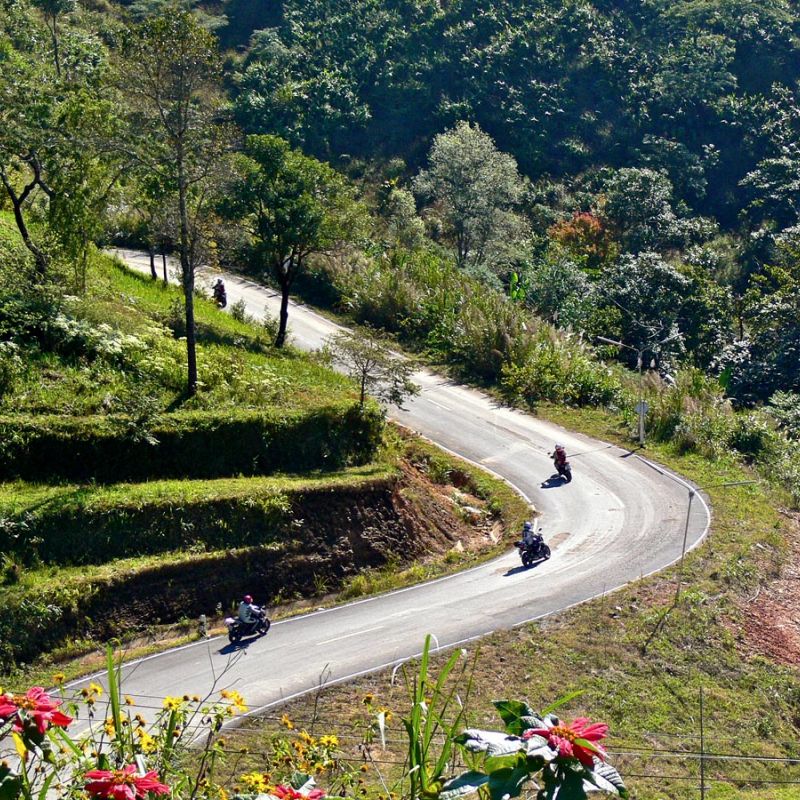 Motorradreisen, Motorradtouren, thailand, gruppenreisen, geführt, chiang mai, Samoeng, mai sariang, doi intahnon, mae hong son, soppong, phayao, bo kluea, phu chi fa, mae sei, mekong, burma, thaton, doi ankhang
