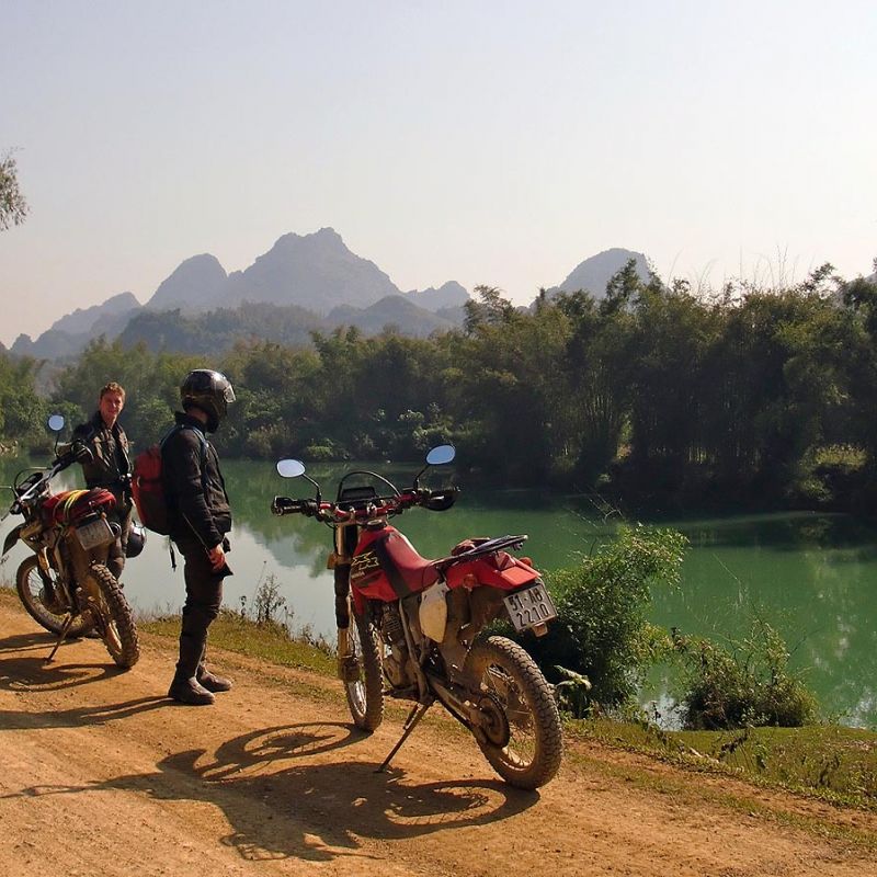 vietnam, motorrad, motorradreisen, touren, gruppenreise, rundfahrten, enfield, preiswert, günstig, Vu Linh, Luc Yen, Ha Giang, Meo Vac, Ba Be See, Cao Bang, Lang Son, Ha Long, Hanoi