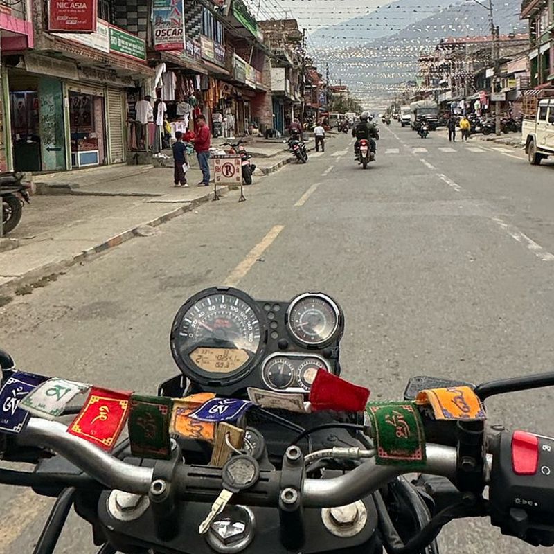Enfield-Tour Nepal Extralarge himalaya, nepal, motorrad, motorradreisen, touren, gruppenreise, rundfahrten, enfield, preiswert, günstig, Kathmandu, Gorkha, Pokhara, Annapurna, Beni, Mugling, Bandipur, Tatopani, Muktinath, Baglung, Lumbini, Bardibas, Tansen, Terai, Chitwan, Bhaktapur,