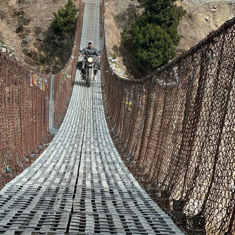 Enfield-Tour Nepal Extralarge himalaya, nepal, motorrad, motorradreisen, touren, gruppenreise, rundfahrten, enfield, preiswert, günstig, Kathmandu, Gorkha, Pokhara, Annapurna, Beni, Mugling, Bandipur, Tatopani, Muktinath, Baglung, Lumbini, Bardibas, Tansen, Terai, Chitwan, Bhaktapur,