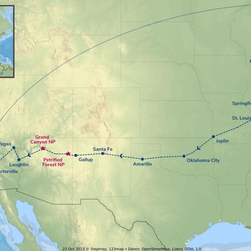 motorradreisen, gruppenreisen, geführt, usa, eaglerider, harley davidson, chicago, route 66, grand canyon, las vegas, los angeles, seligman, kingman, oatman, milwaukee, oklahoma, santa fe, gallup, 