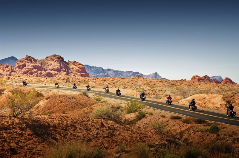 motorradreisen, gruppenreisen, geführt, usa, eaglerider, harley davidson, chicago, route 66, grand canyon, las vegas, los angeles, seligman, kingman, oatman, milwaukee, oklahoma, santa fe, gallup, 